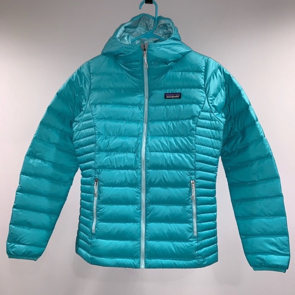 Patagonia womens down Sweater Hoody - Picture 3 of 4